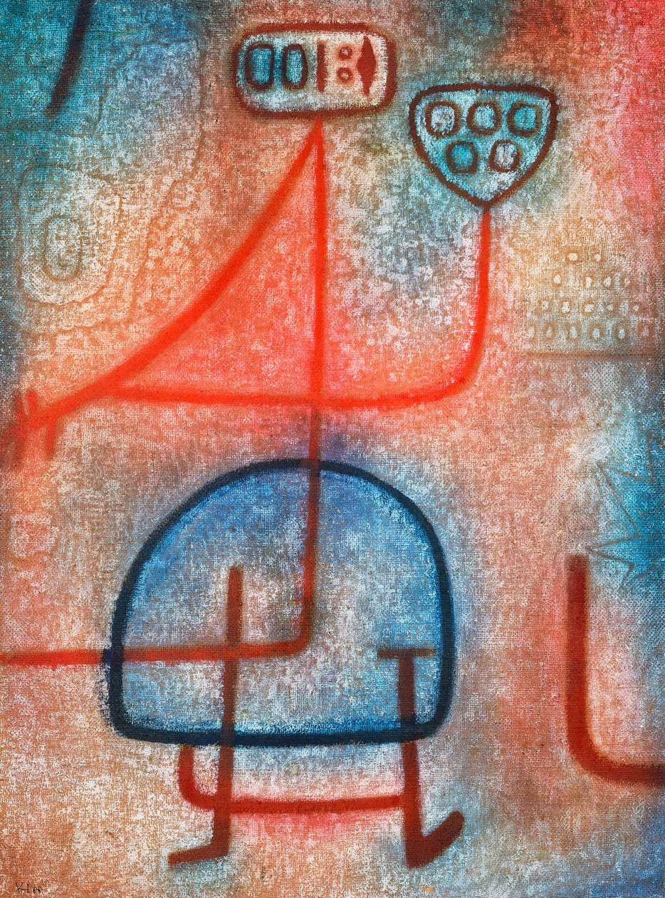 Die hübsche Gärtnerin von Paul Klee