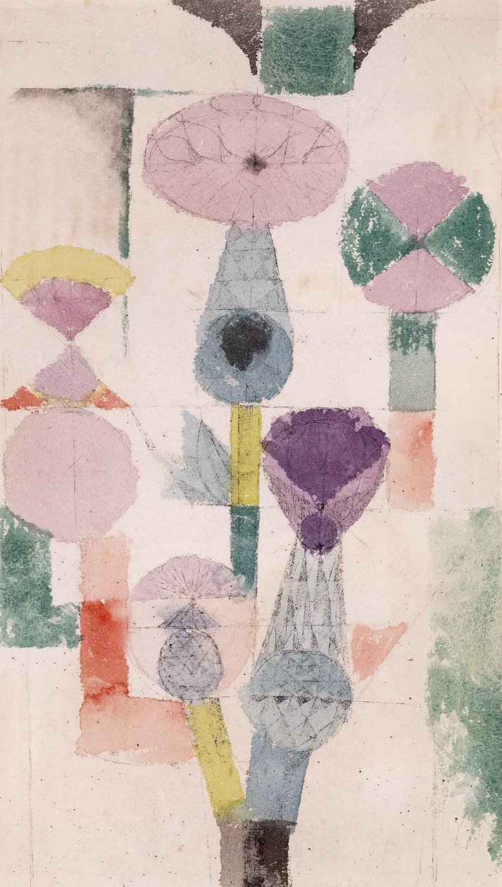 Distelblüte von Paul Klee