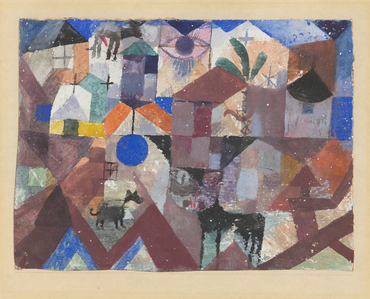 Tiergarten, 1918 von Paul Klee