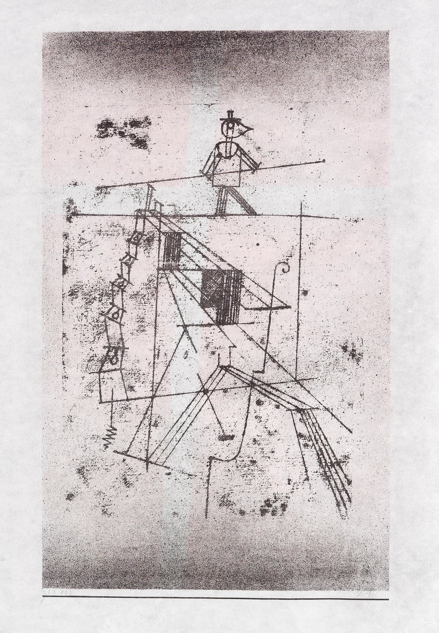 Seiltänzer, 1923 von Paul Klee