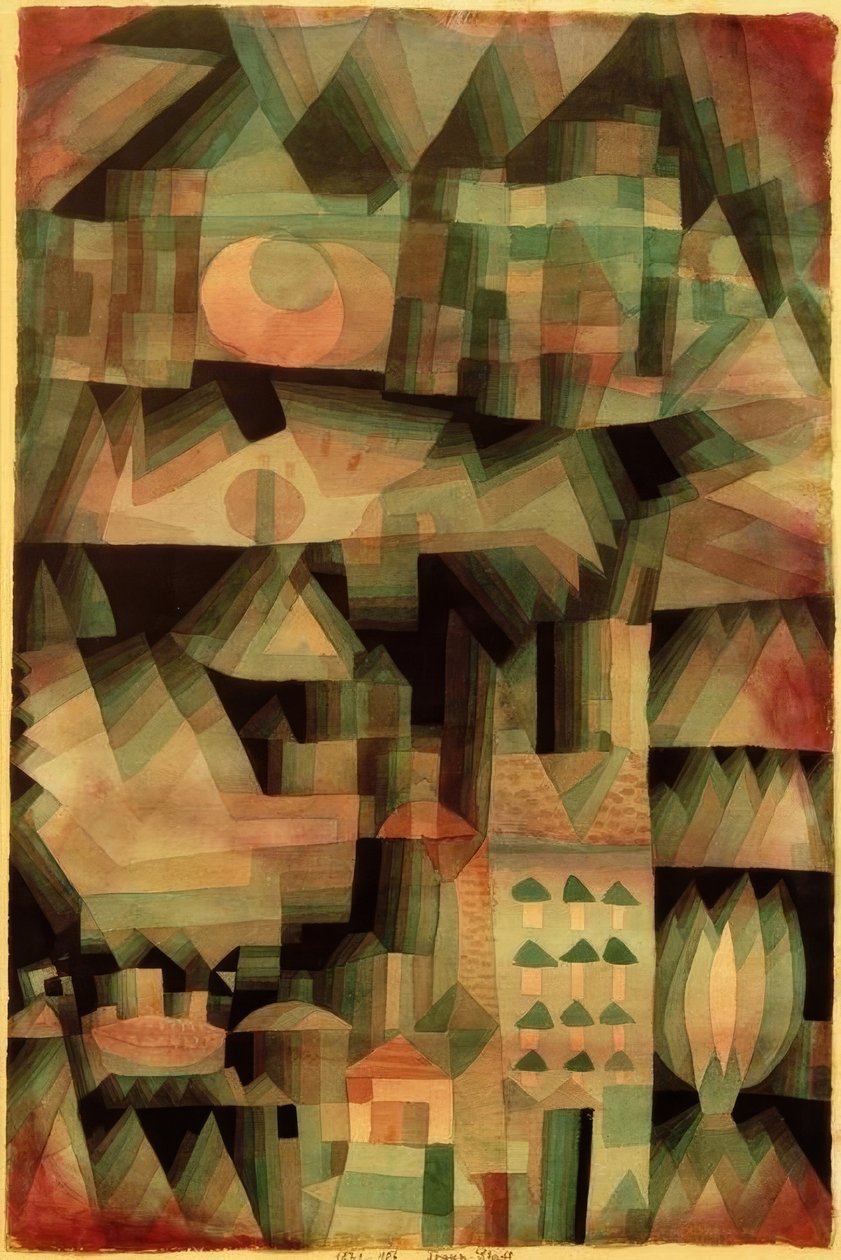 Traum-Stadt von Paul Klee
