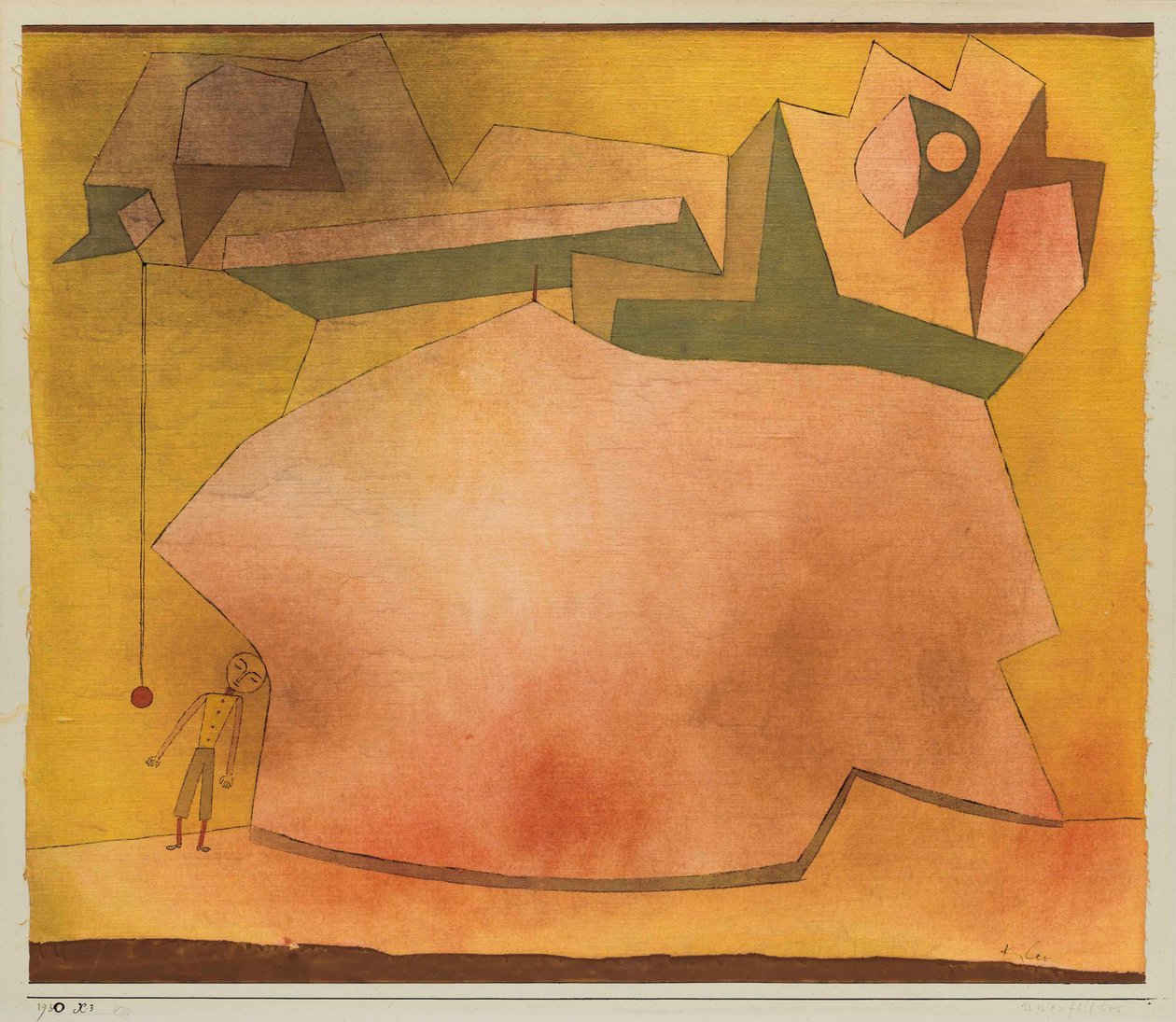 Unerfülltes, 1930 von Paul Klee