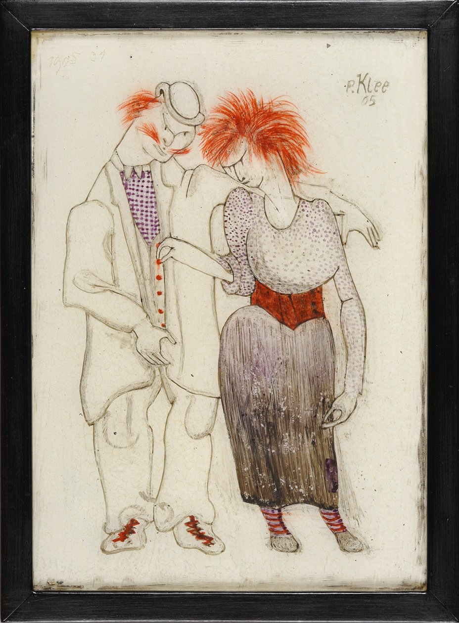 Verkommenes Paar von Paul Klee