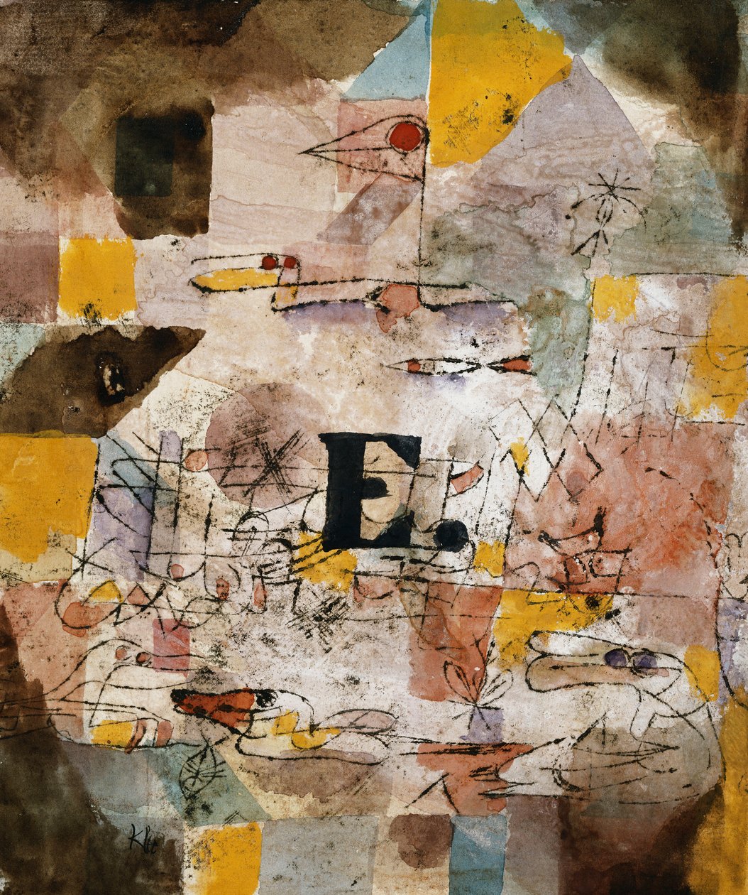 Wasservogel von Paul Klee