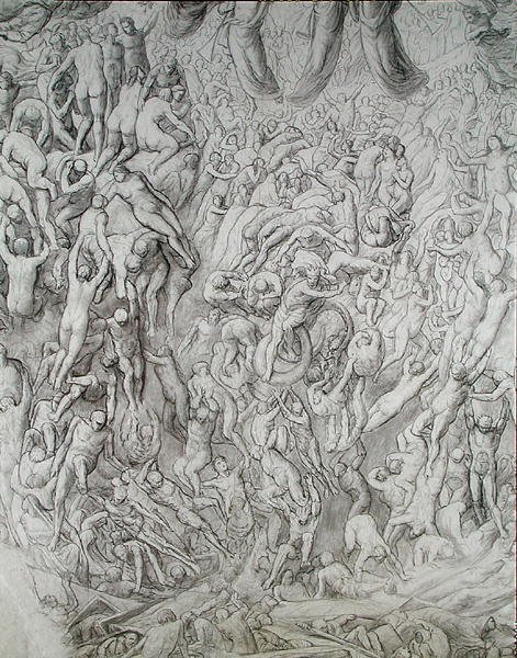 Das Jüngste Gericht von Paul Marc Joseph Chenavard