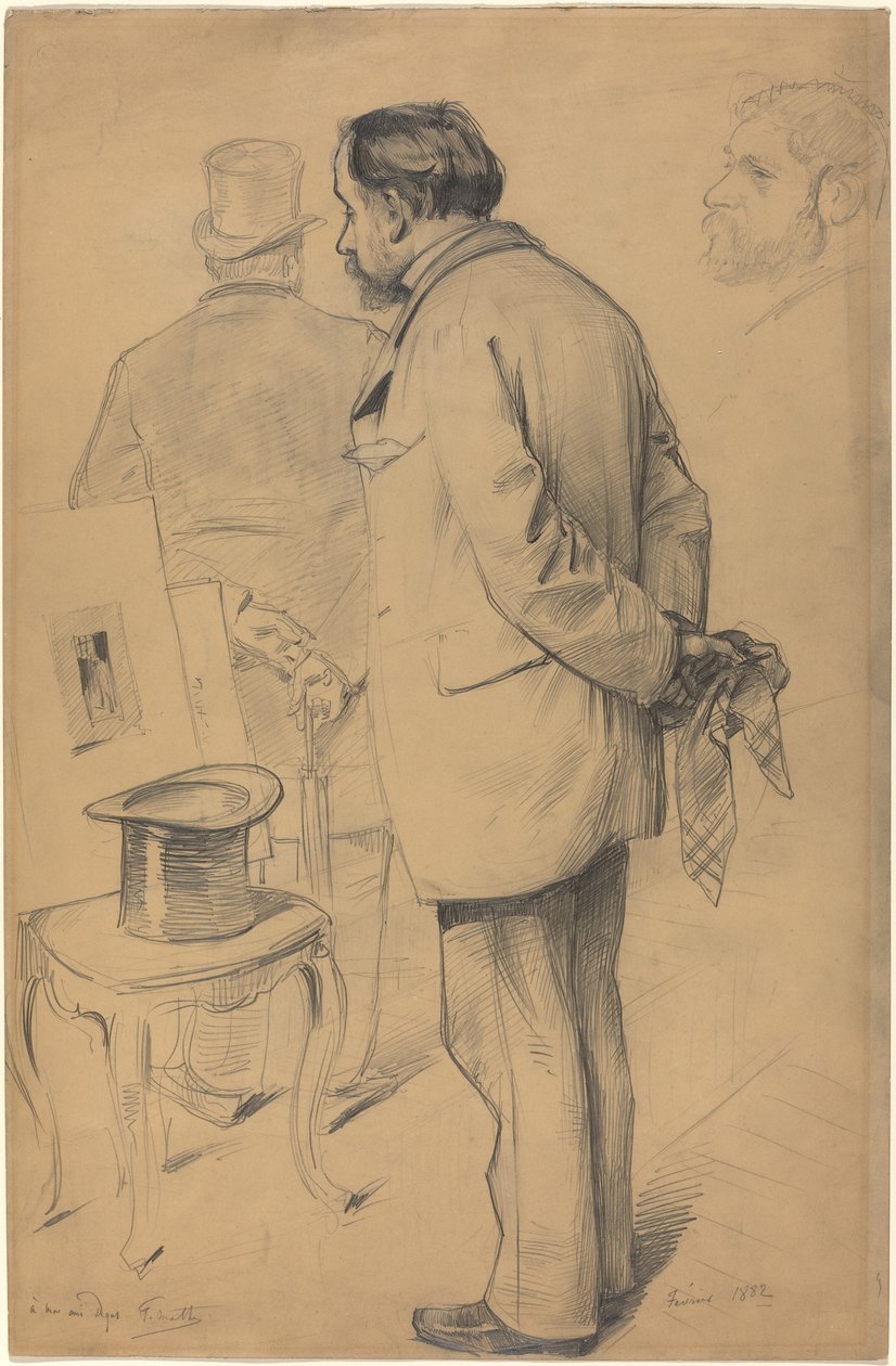 Edgar Degas von Paul Mathey