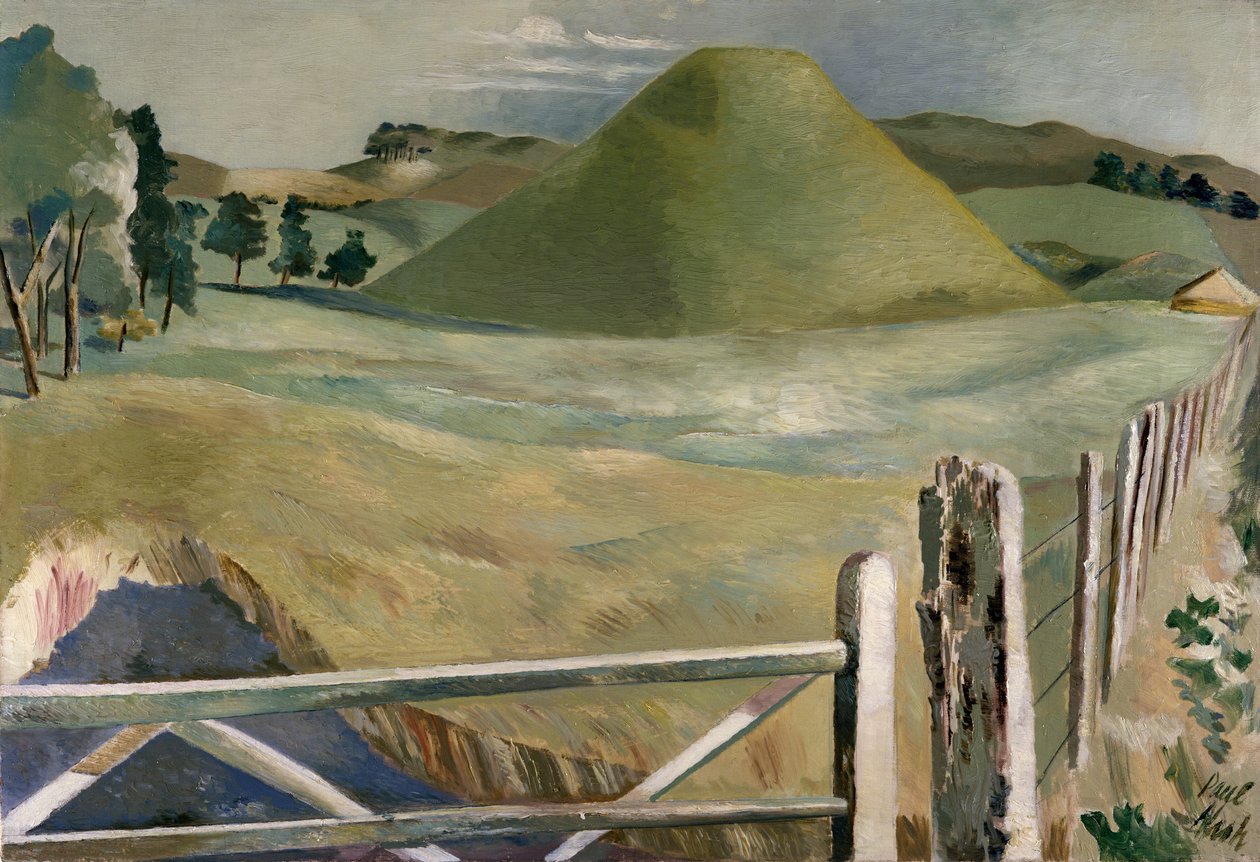 Silbury Hill von Paul Nash