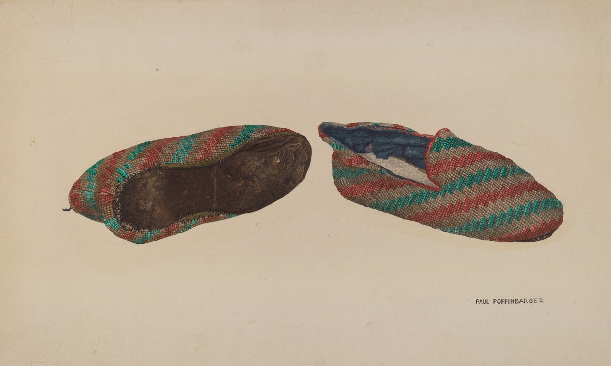 Herrenschlafzimmerpantoffeln von Paul Poffinbarger