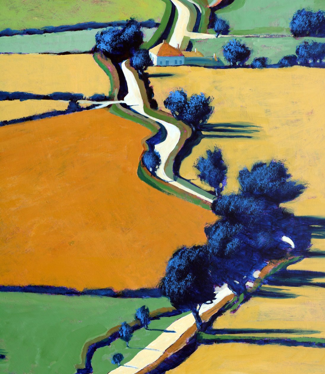 Landstraße Frühling II von Paul Powis