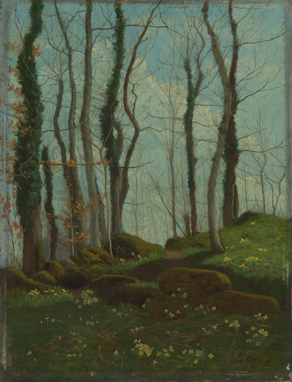 Frühling in der Bretagne, 1874 von Paul Sébillot