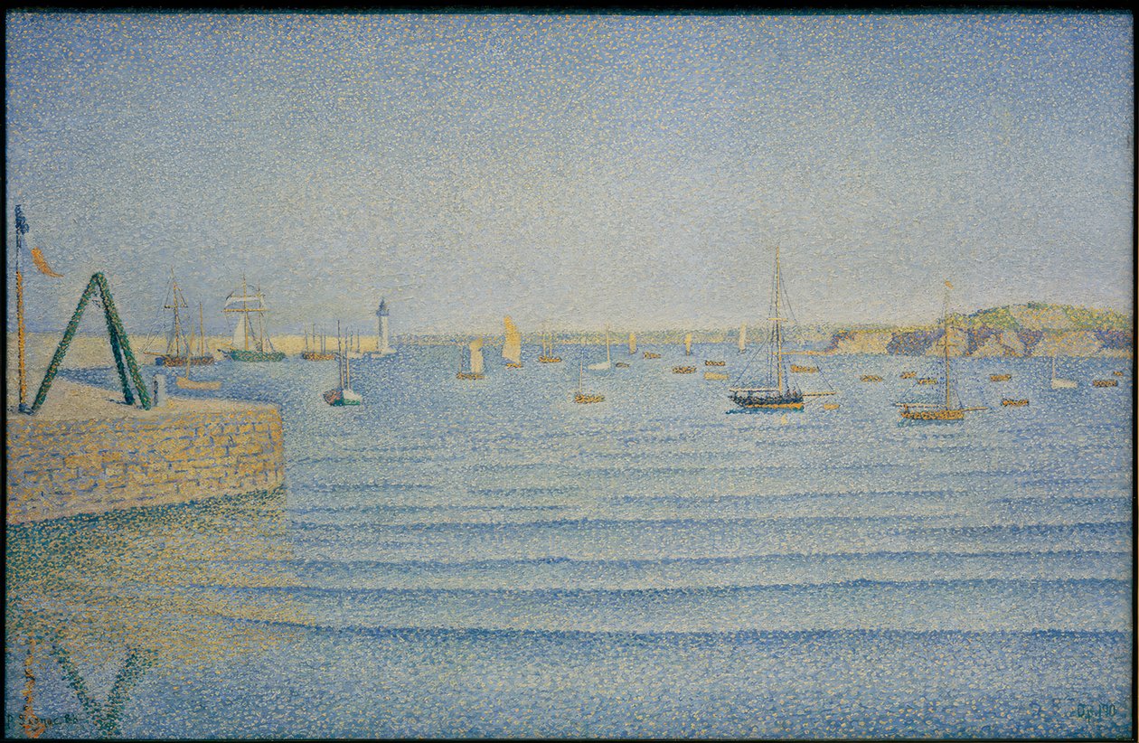 Der Hafen von Portrieux von Paul Signac