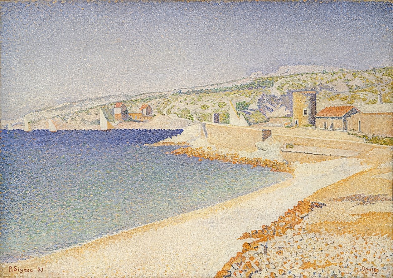 Der Pier in Cassis, Opus 198 von Paul Signac