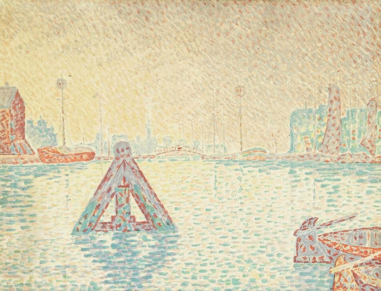In Holland – Die Boje von Paul Signac