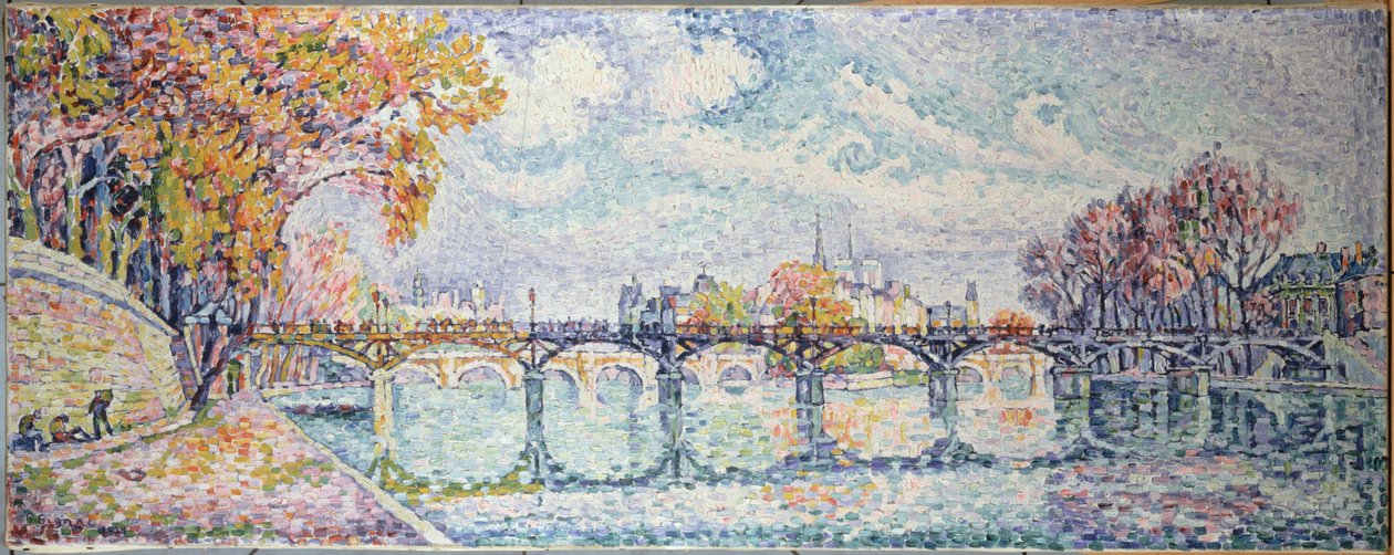 Pont des Arts von Paul Signac