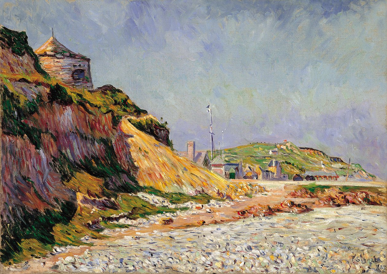 Port-en-Bessin, Der Strand von Paul Signac