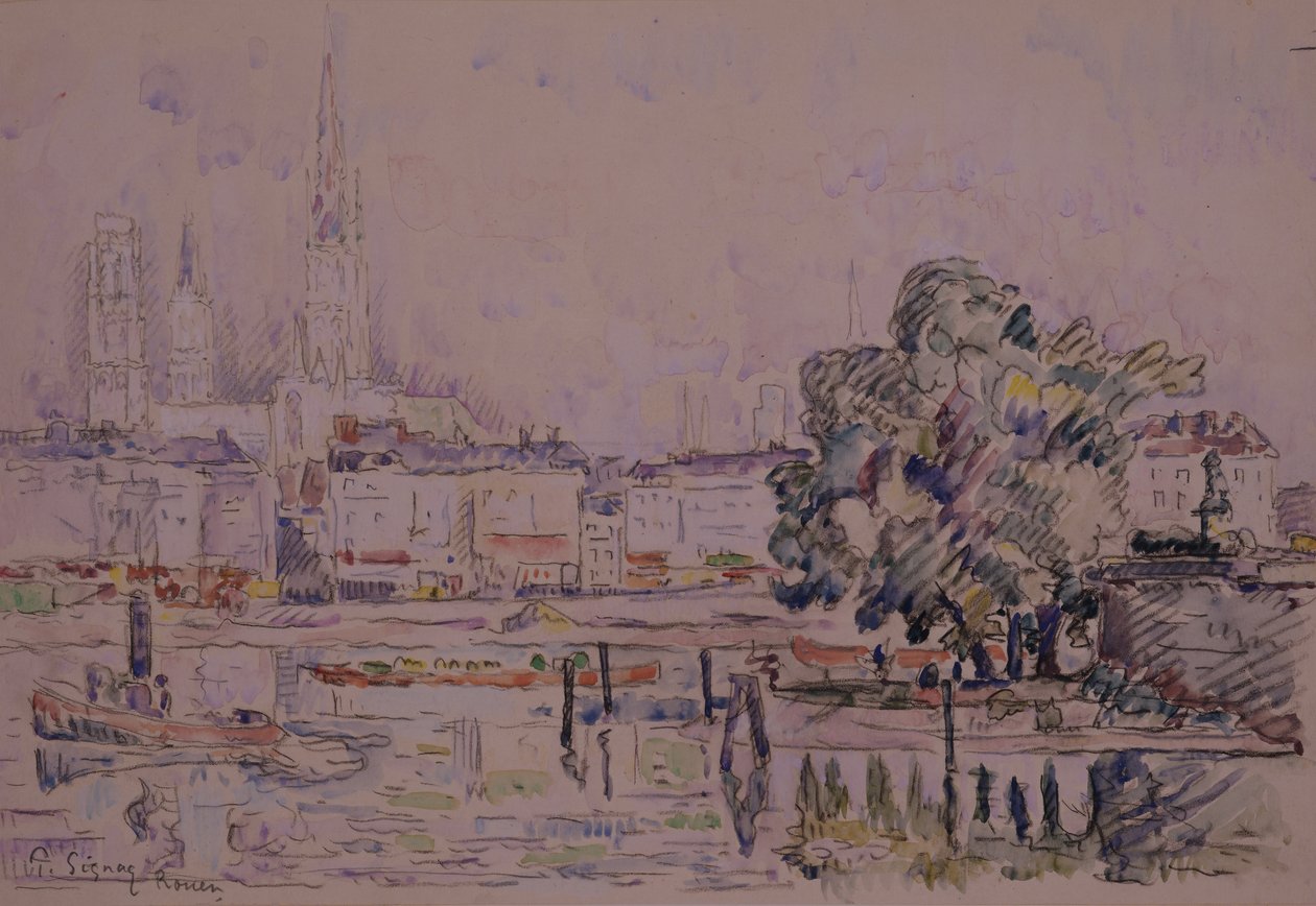 Rouen von Paul Signac