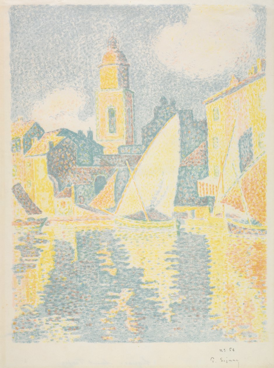 Saint-Tropez: Der Hafen von Paul Signac