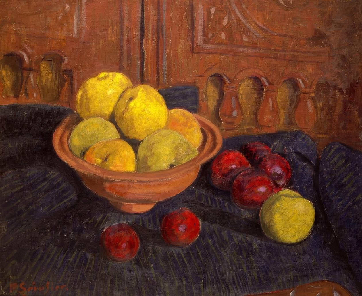 P. Sérusier, Stillleben mit Äpfeln von Paul Sérusier
