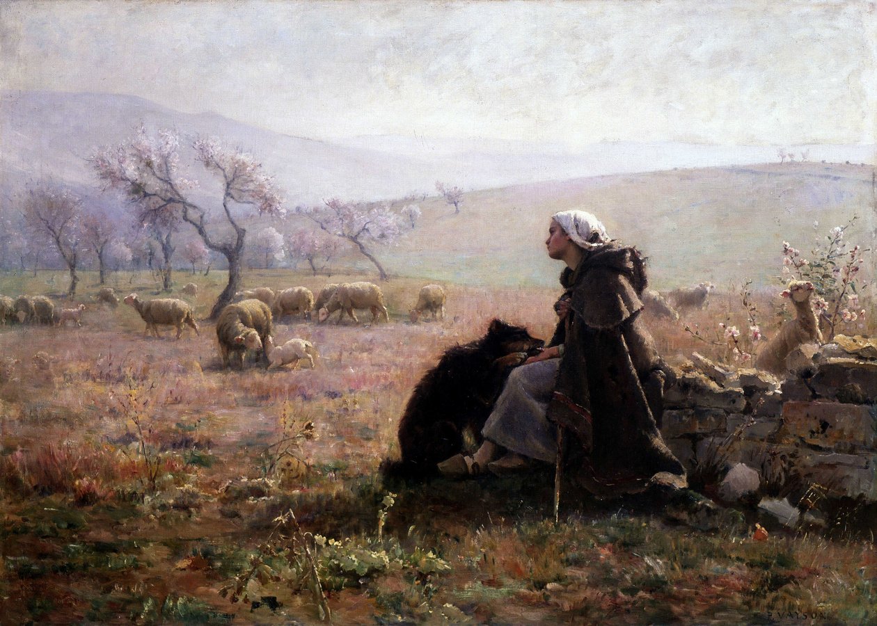 Frühling, circa 1877 von Paul Vayson