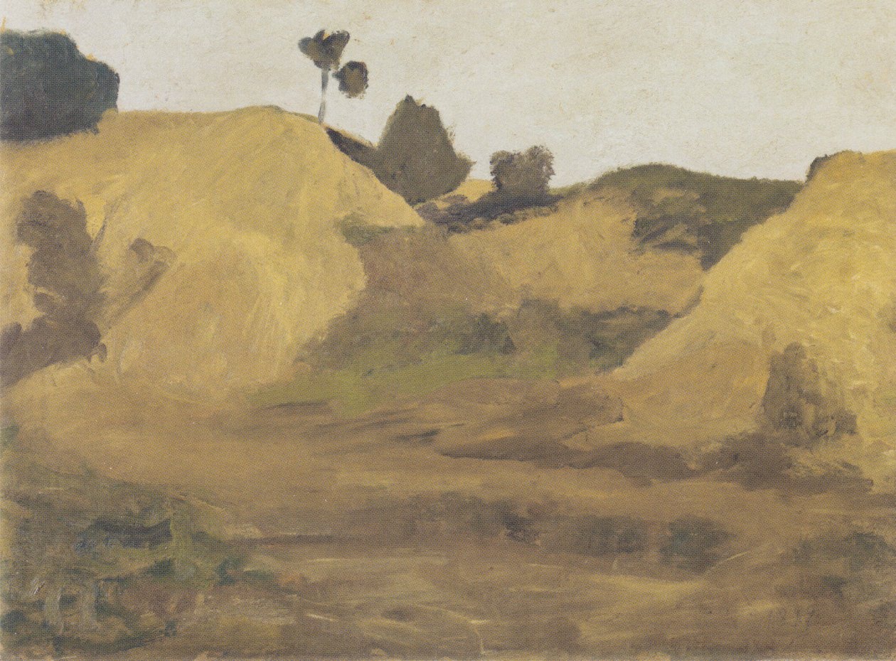 Sandkuhle am Weyerberg von Paula Modersohn Becker