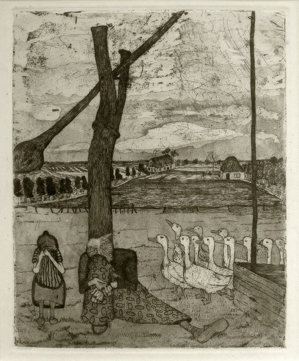 Märchen von der verlorenen Gans von Paula Modersohn Becker