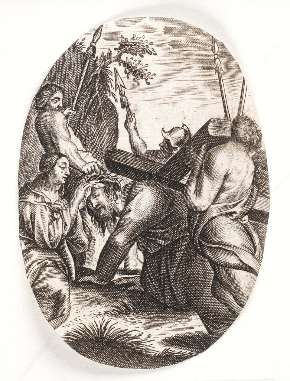 Christus trägt das Kreuz von Paulus Pontius