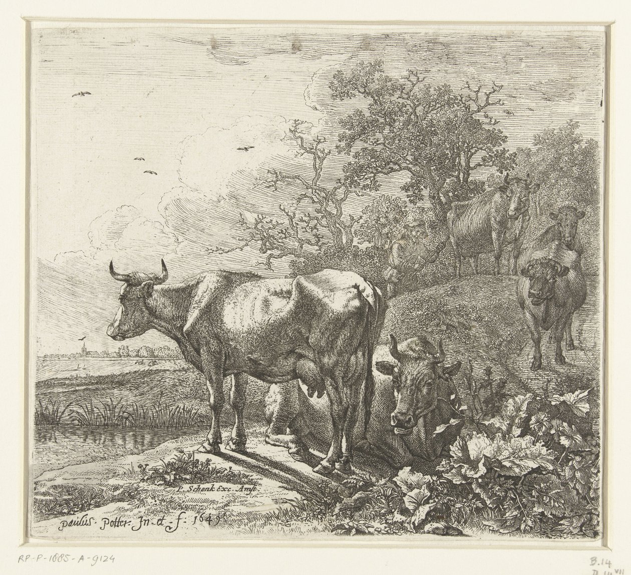 Der Viehhirte von Paulus Potter