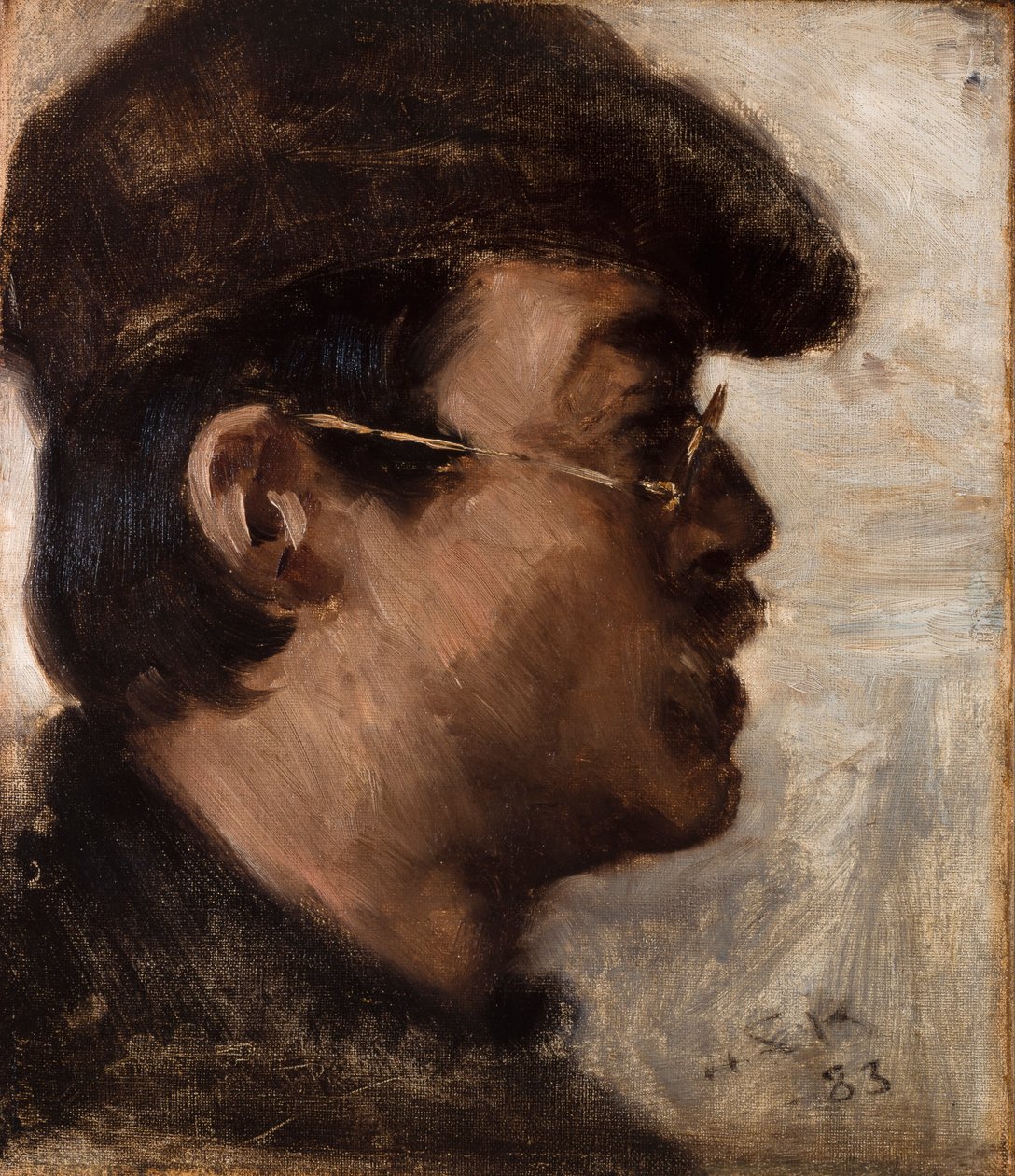 Eilif Peterssen von Peder Severin Krøyer
