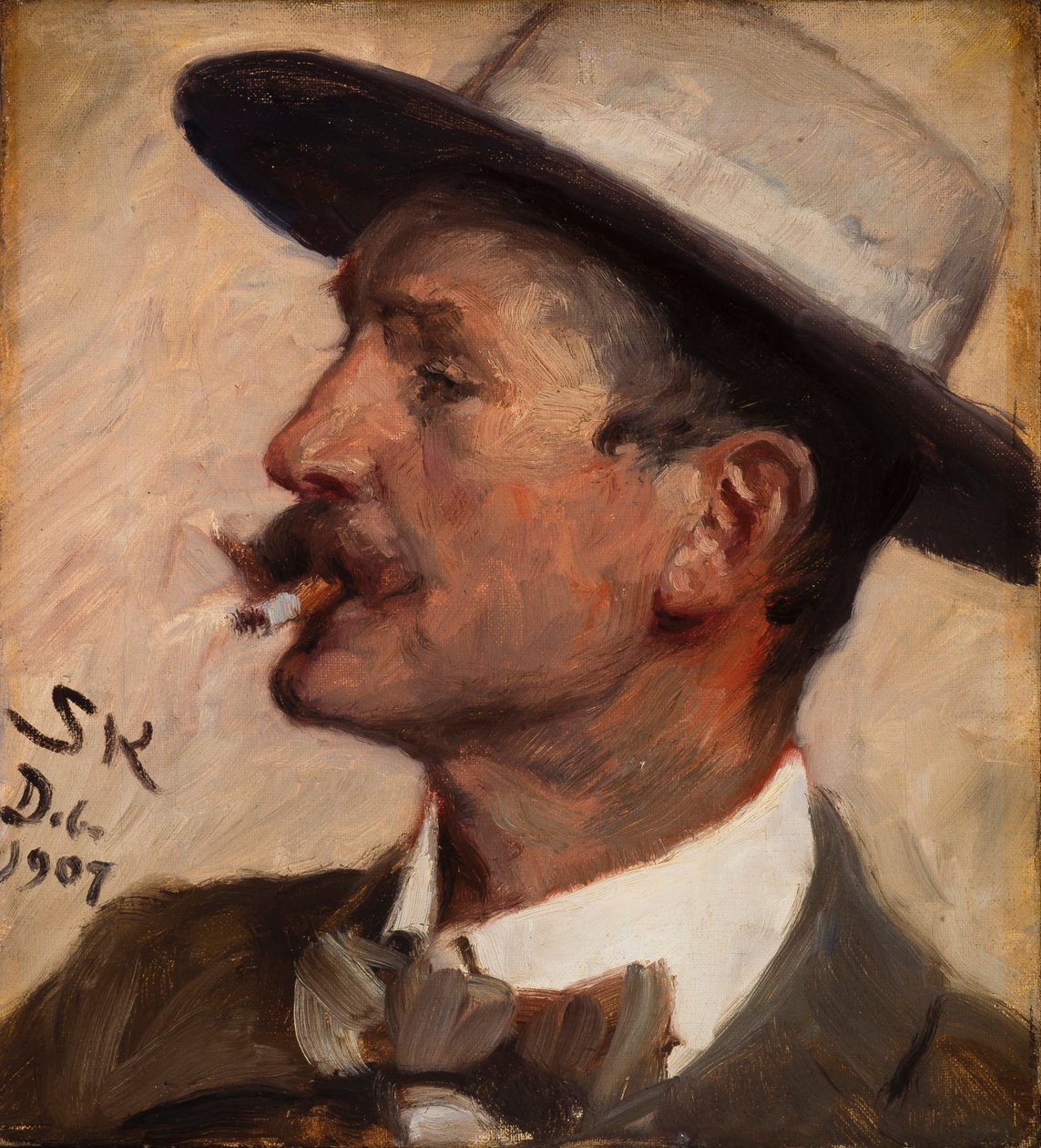 Hans Gyde Petersen von Peder Severin Krøyer