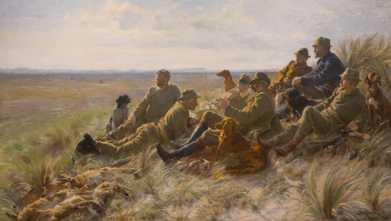 Skagens Jægere von Peder Severin Krøyer
