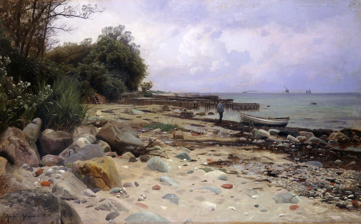 Blick aufs Meer von Peder Monsted