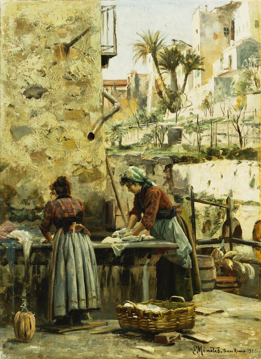 Die Wäscherinnen von Peder Monsted