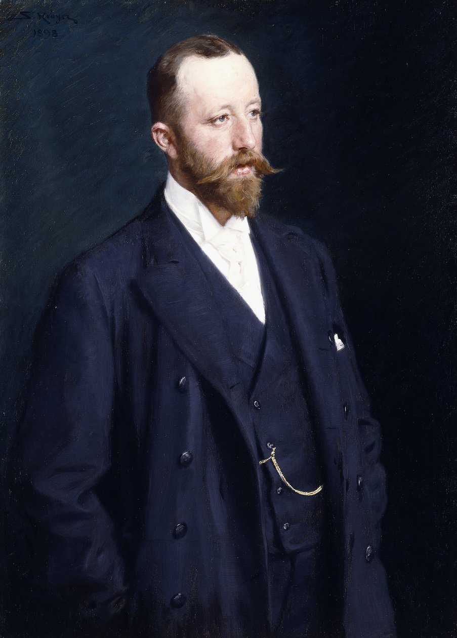Porträt eines Gentlemans, 1898 von Peder Severin Krøyer