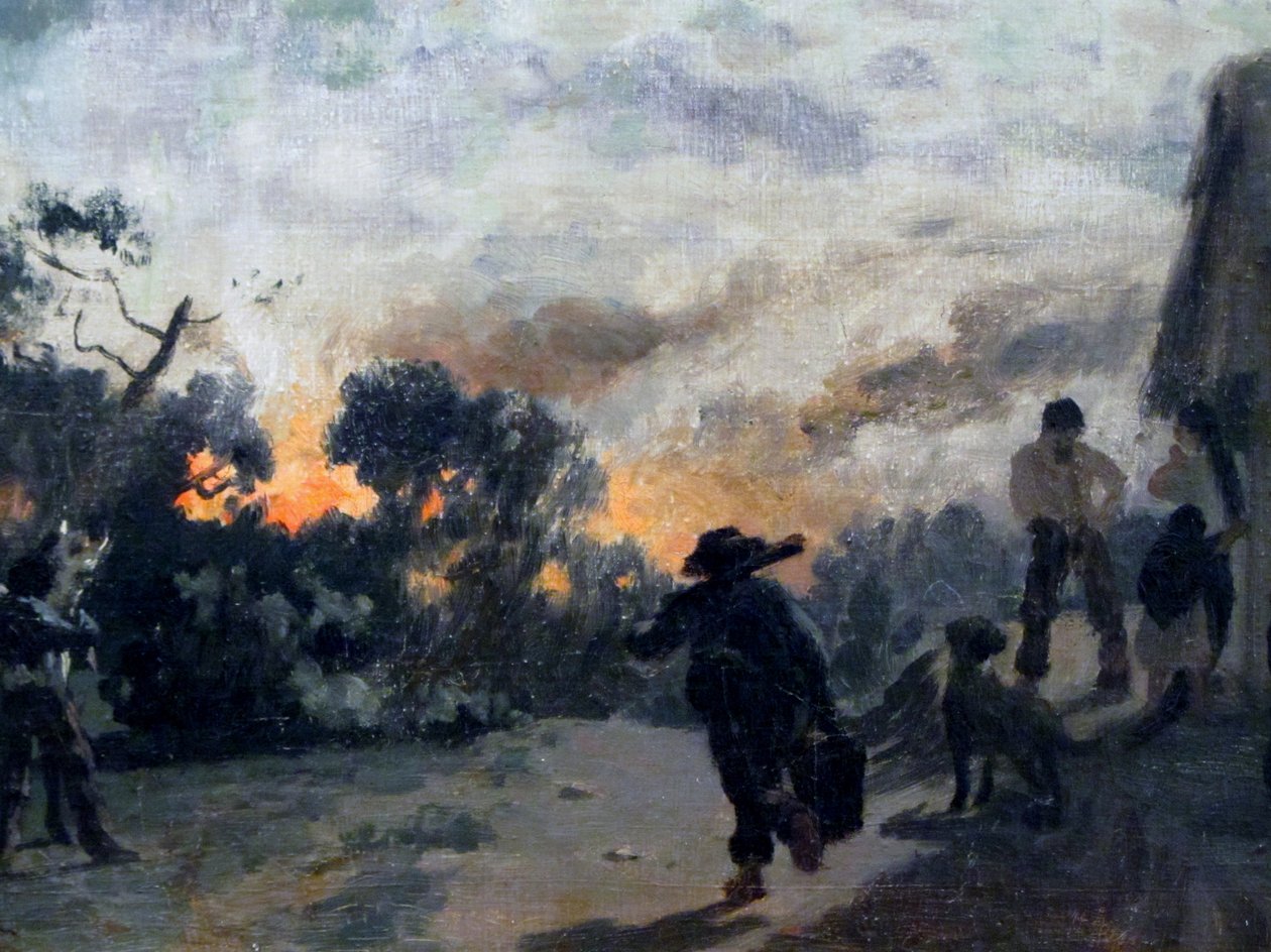 Waldbrand von Pedro Lira