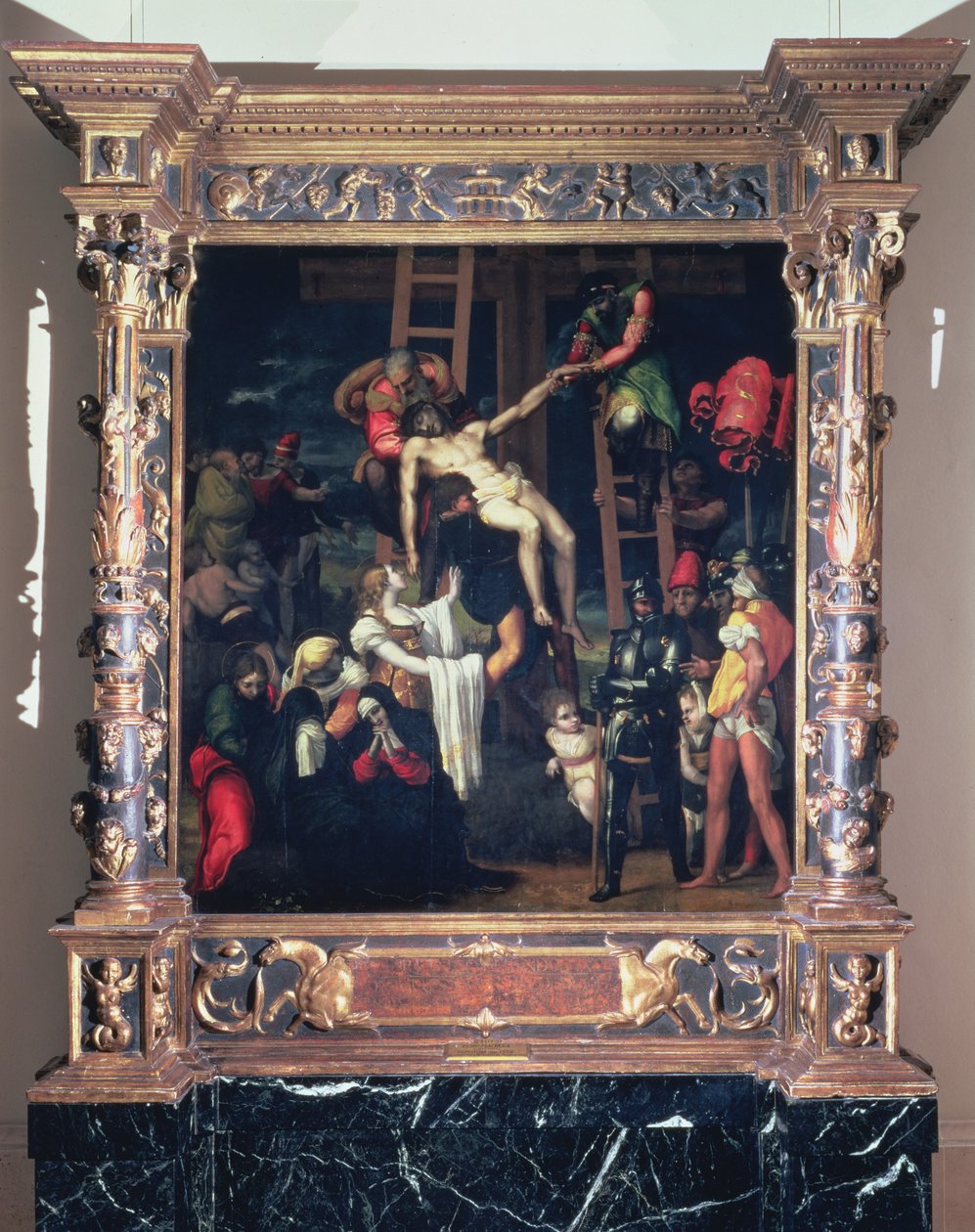 Die Kreuzabnahme von Pedro Machuca