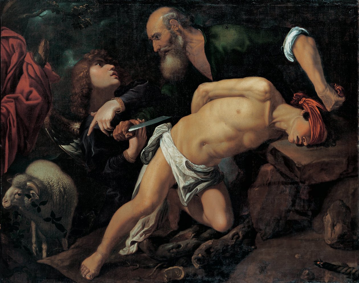 Das Opfer Isaaks von Pedro Orrente