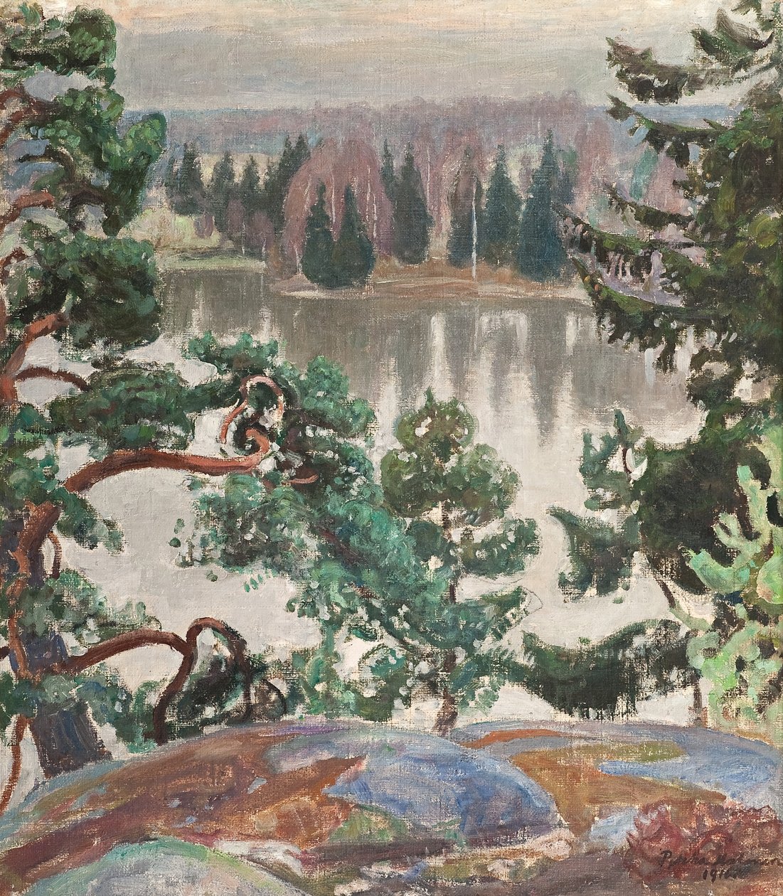 Sarvikallio, 1916 von Pekka Halonen