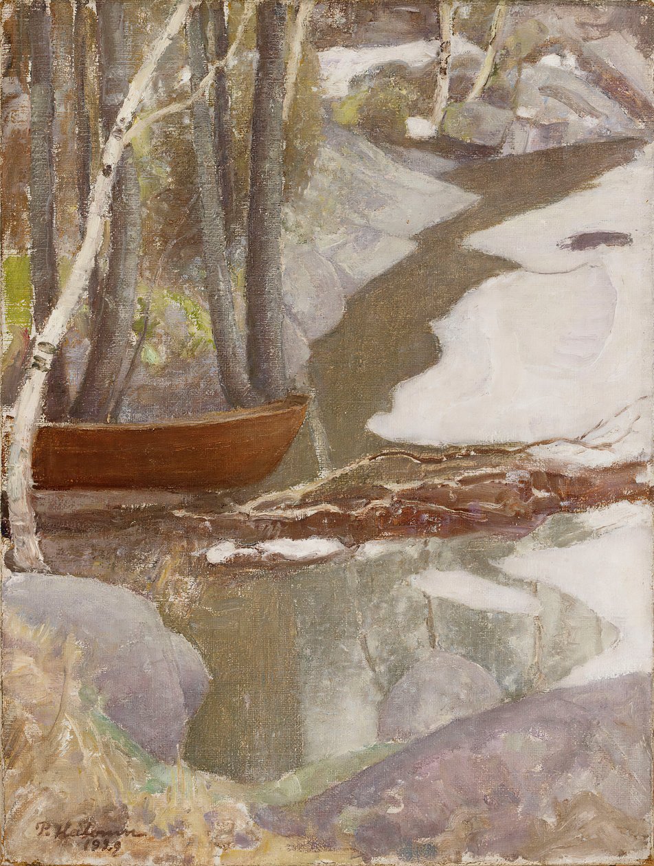 Frühlingslandschaft, 1929 von Pekka Halonen