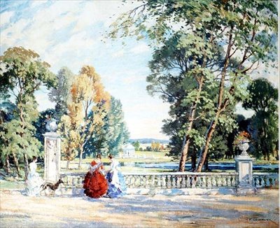 Die Terrasse von Percy Lancaster