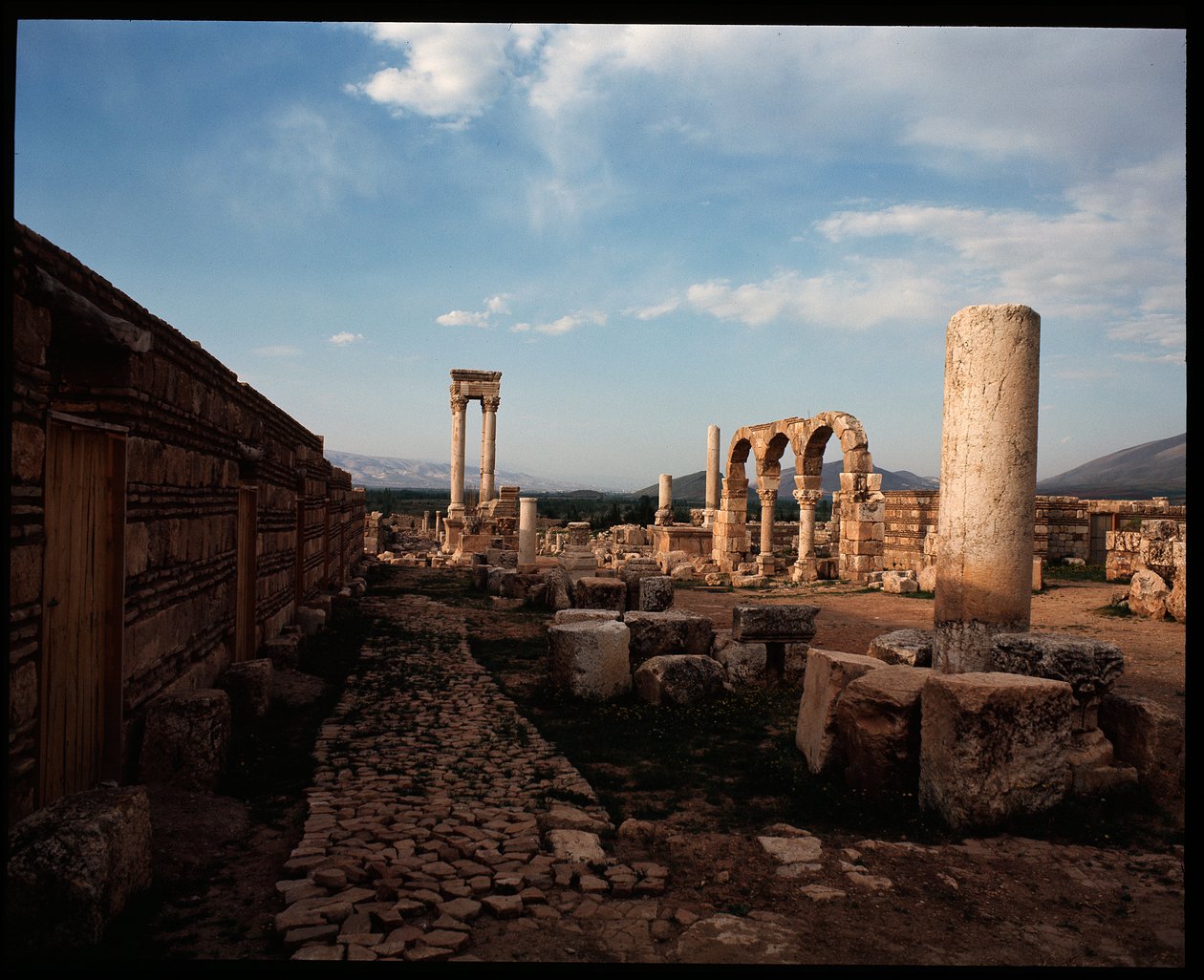 Ansicht der Stadt, 705-710 n. Chr. von Period Umayyad