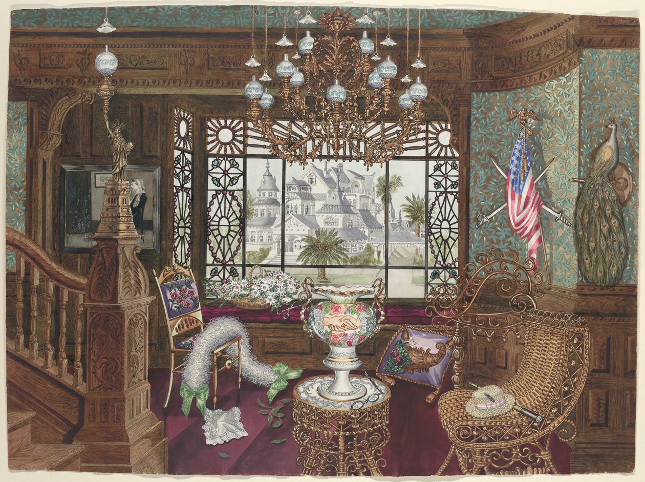 Fensternische, 1935-1942 von Perkins Harnly