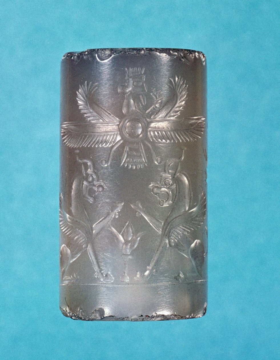 Achämenidischer Zylindersiegel, Persische Dynastie, 7. Jahrhundert v. Chr. von Persian School
