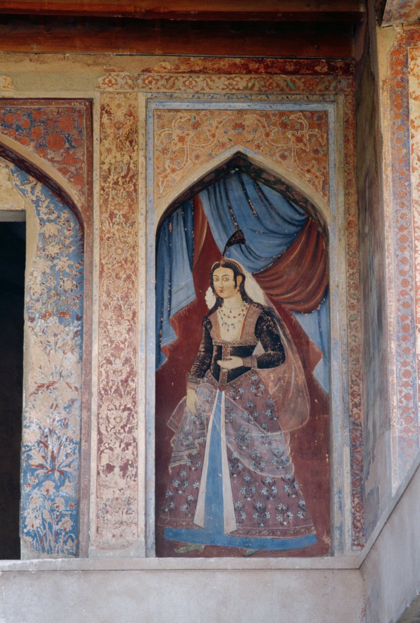 Weibliche Figur von Persian School