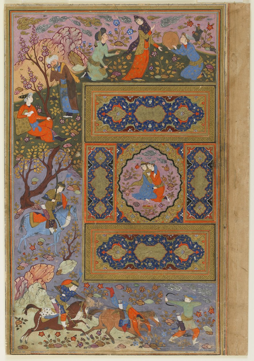 Liebespaar, ca. 1590-1610 von Persian School
