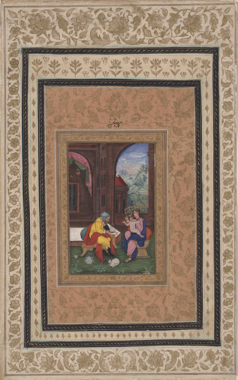 Die Heilige Familie, ca. 1625 von Persian School