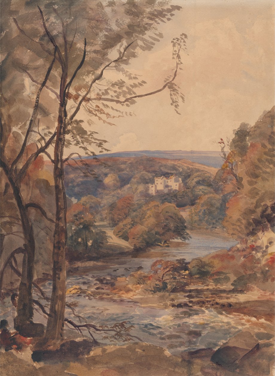Barden Tower, Yorkshire von Peter de Wint