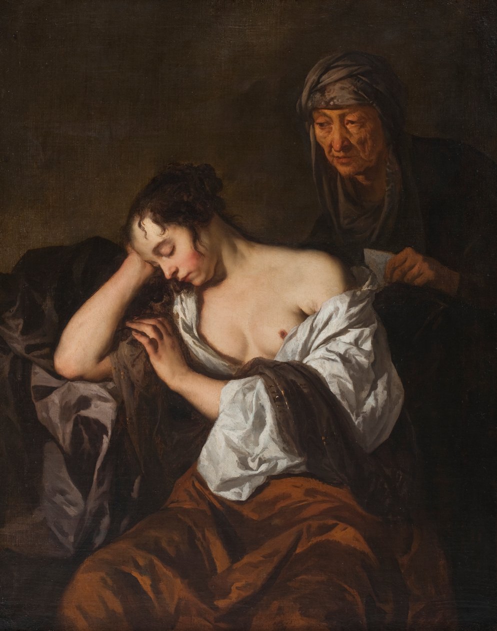 Der Brief, 1650-60 von Peter Lely