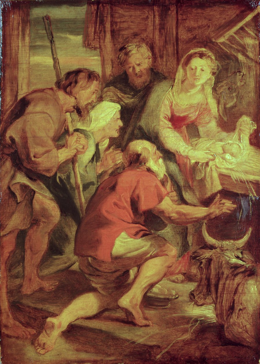 Anbetung der Hirten von Peter Paul Rubens