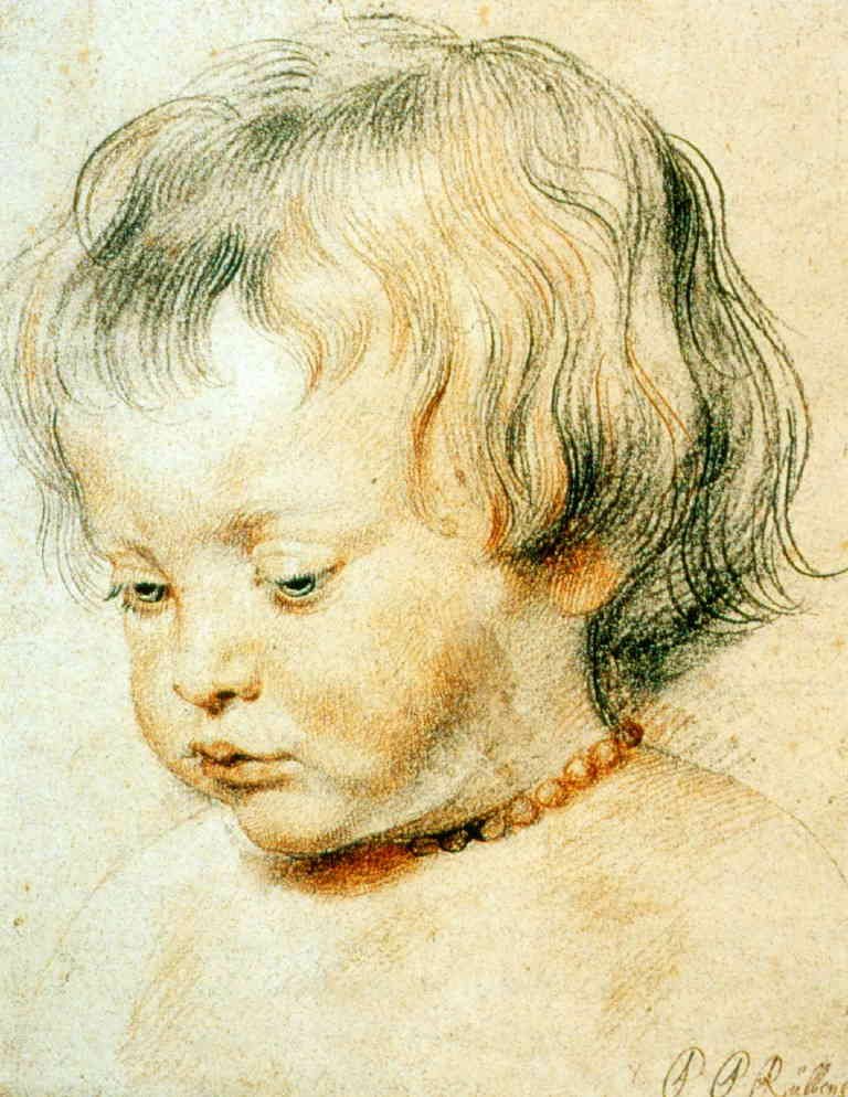 Bildnis seines Sohnes Nikolas von Peter Paul Rubens