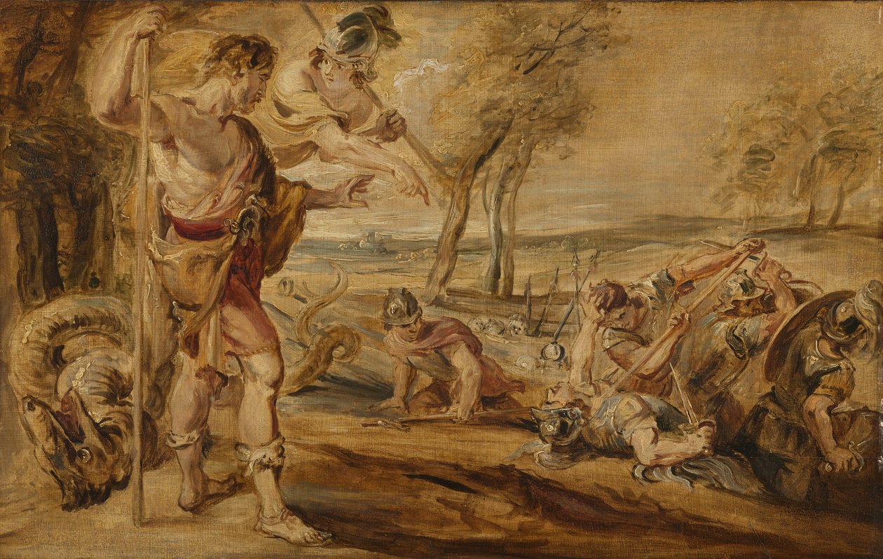 Kadmos sät Drachensamen von Peter Paul Rubens